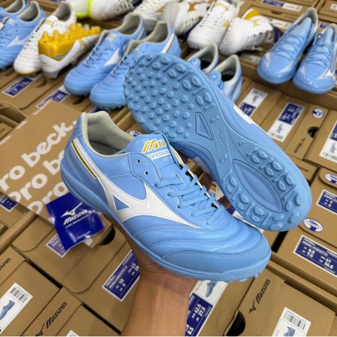 GIÀY BÓNG ĐÁ MIZUNO MORELIA SALA ELITE TF - Q1GB261225 - XANH/TRẮNG