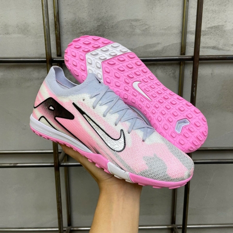 Giày Bóng Đá Nike Mercurial Vapor 16 Elite MDS009 V2 Xám Hồng Cổ Lửng TF