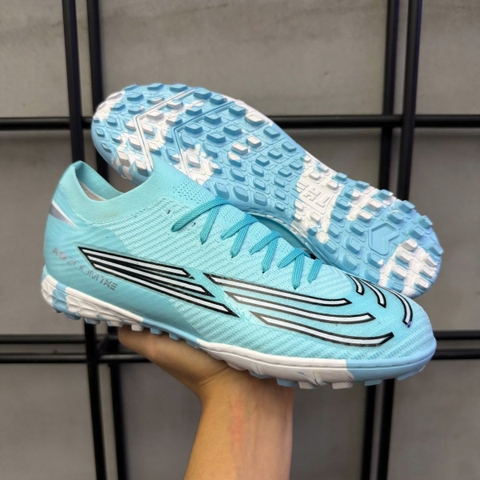 Giày Bóng Đá VN Mercurial Vapor 16 Elite Xanh Ngọc Trắng TF