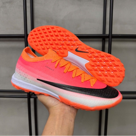 Giày Bóng Đá Nike Mercurial Vapor 17 Elite Cam Trắng Cổ Lửng TF