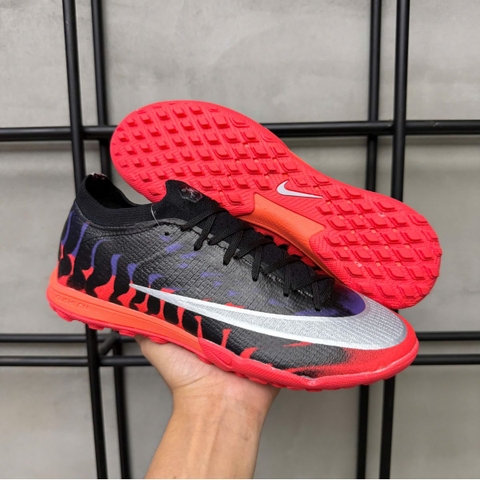 Giày Bóng Đá Nike Mercurial Vapor 17 Elite Bọ Cạp Đen Cam Cổ Lửng TF