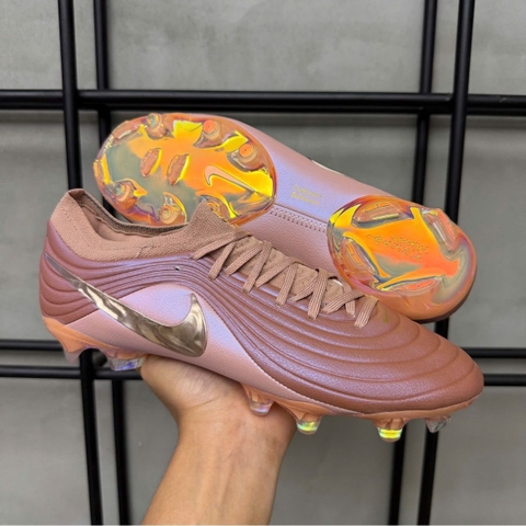 Giày Bóng Đá Nike Tiempo Maestro Elite Vàng Hồng Ánh Kim Cổ Lửng FG