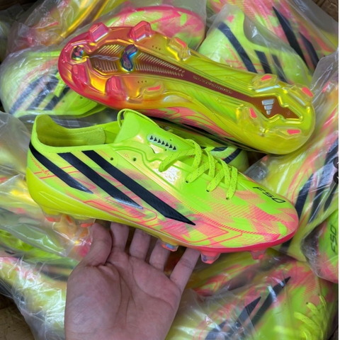 Giày Bóng Đá Adidas F50 Hyperfast Elite Vàng HQ FG