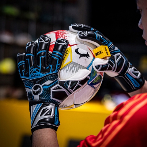 Găng Tay Thủ Môn Zocker Edwin Xanh Biển