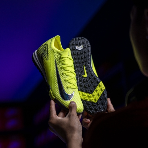 Giày Bóng Đá Nike Mercurial Vapor 16 Elite Xanh Lá Vạch Đen Cổ Lửng TF