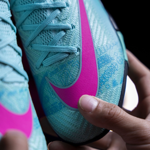 Giày Bóng Đá Trẻ Em Nike Mercurial Vapor 16 Elite SE Cosmic Speed Xanh Ngọc Cổ Lửng TF