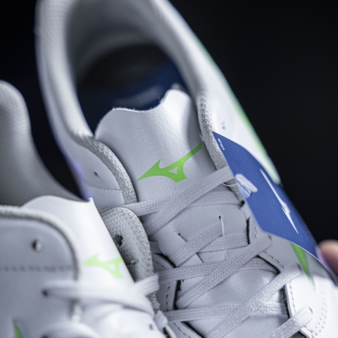 GIÀY BÓNG ĐÁ MIZUNO MONARCIDA NEO III SELECT AS TF - P1GD252537  - TRẮNG/XANH LÁ