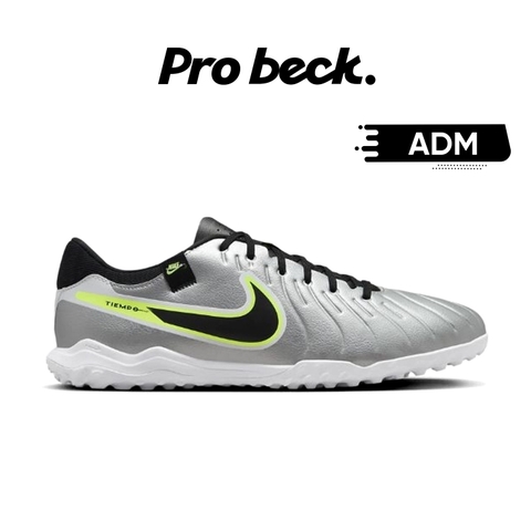 GIÀY BÓNG ĐÁ NIKE TIEMPO LEGEND 10 ACADEMY TF - DV4342-001 - XÁM/BẠC