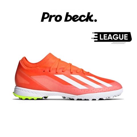 GIÀY BÓNG ĐÁ ADIDAS X CRAZYFAST LEAGUE TF Energy Citrus - IF0699 - ĐỎ/TRẮNG