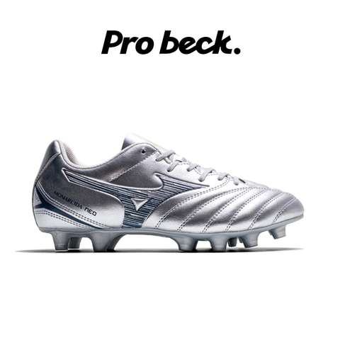 GIÀY BÓNG ĐÁ MIZUNO MONARCIDA NEO III SELECT FG - P1GA252504 - BẠC/ĐEN