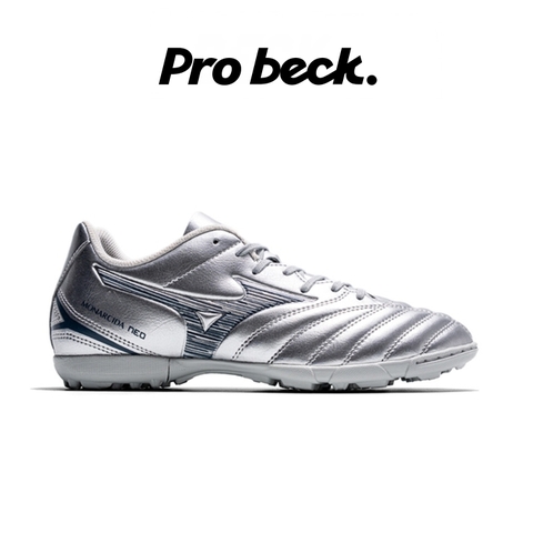 GIÀY BÓNG ĐÁ MIZUNO MONARCIDA NEO III SELECT AS TF - P1GD252504  - BẠC/ĐEN