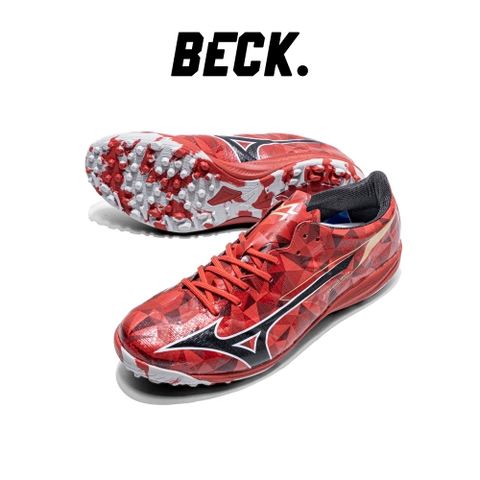 GIÀY BÓNG ĐÁ MIZUNO ALPHA 2 ELITE TF - P1GD256260 - ĐỎ/TRẮNG/ĐEN