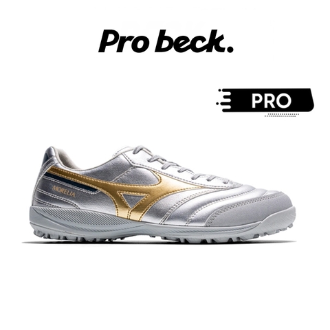 GIÀY BÓNG ĐÁ MIZUNO MORELIA SALA PRO TF - Q1GB251304 - BẠC/VÀNG