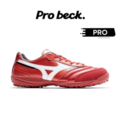 GIÀY BÓNG ĐÁ MIZUNO MORELIA SALA PRO TF - Q1GB251360 - ĐỎ/TRẮNG