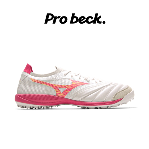 GIÀY BÓNG ĐÁ MIZUNO MORELIA NEO SALA BETA TF - Q1GB264064 - TRẮNG/HỒNG