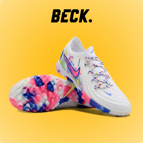 Giày Bóng Đá Nike Phantom GX2 Elite Trắng Đế Cầu Vồng Cổ Lửng TF