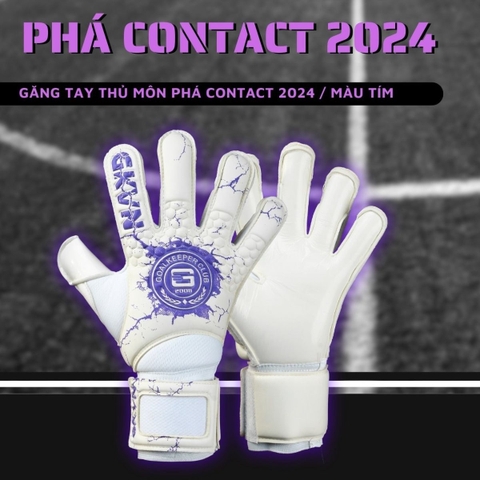 Găng Tay Thủ Môn GKVN Phá - Special Contact - Tím