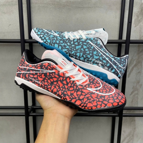 Giày Bóng Đá Nike Hypervenom Phantom RGN Transform 'Hydra' Xám Xanh Đế Đệm TF