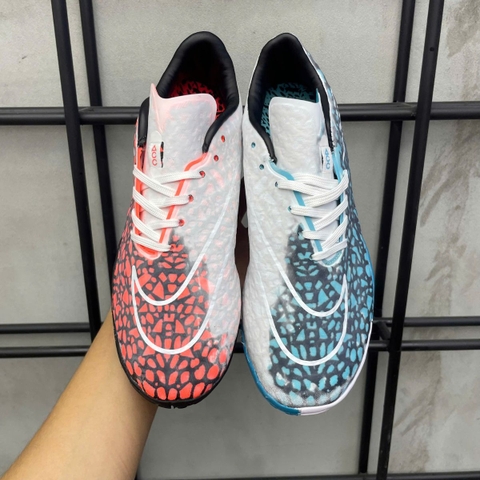 Giày Bóng Đá Nike Hypervenom Phantom Transform Mix Màu TF - Xanh Cam
