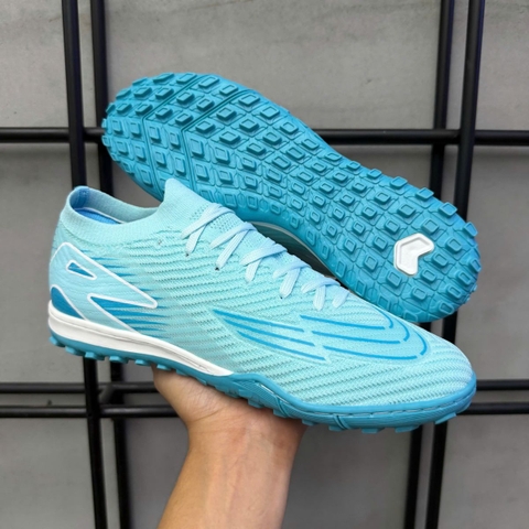 Giày Bóng Đá VN Vapor 16 Vải Dệt TF - Xanh Biển Nhạt