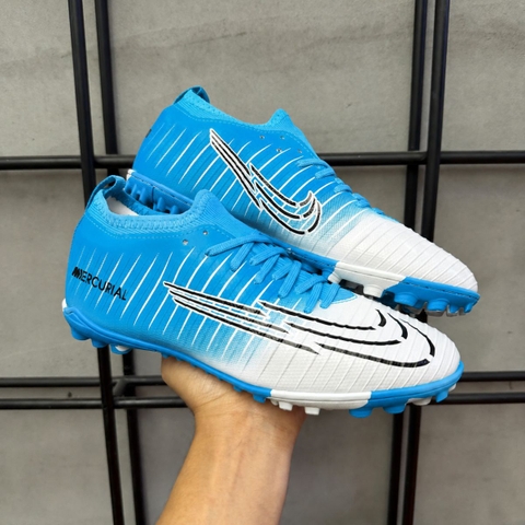Giày Bóng Đá VN Mercurial Vapor 11 TF TPU -  Xanh Nhạt