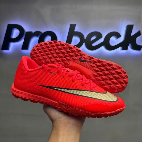 GIÀY BÓNG ĐÁ NIKE MERCURIAL VAPOR 17 ACADEMY TF - IO5002-600 - ĐỎ/VÀNG