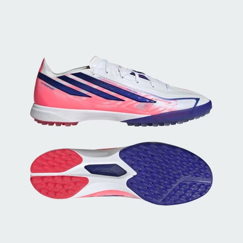GIÀY BÓNG ĐÁ ADIDAS F50 HYPERFAST PRO TF - KJ6092 - TRẮNG/HỒNG/XANH