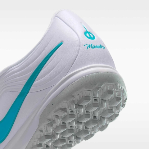GIÀY BÓNG ĐÁ NIKE TIEMPO MAESTRO ACADEMY TF - IB4484-102 - TRẮNG/XANH MINT