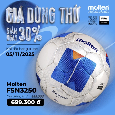 Quả Bóng Đá Molten F5N3250 Số 5