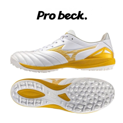 GIÀY BÓNG ĐÁ MIZUNO MORELIA NEO IV PRO AS TF - P1GD263550 - TRẮNG/VÀNG