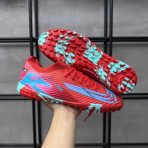 Giày Bóng Đá VN Mercurial Vapor 16 Elite Đỏ Xanh Ngọc TF