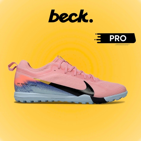 Giày Bóng Đá Nike Mercurial Vapor 16 Pro 2025 United Hồng Xanh Xám Cổ Lửng HQ TF