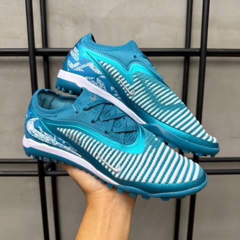 Giày Bóng Đá Nike Phantom 6 Elite Xanh Cổ Vịt Cổ Lửng HQ TF