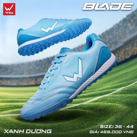 Giày Bóng Đá Wika Blade TF - Xanh Dương