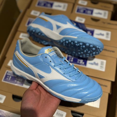 GIÀY BÓNG ĐÁ MIZUNO MORELIA II PRO AS TF - P1GD260625 - XANH/TRẮNG