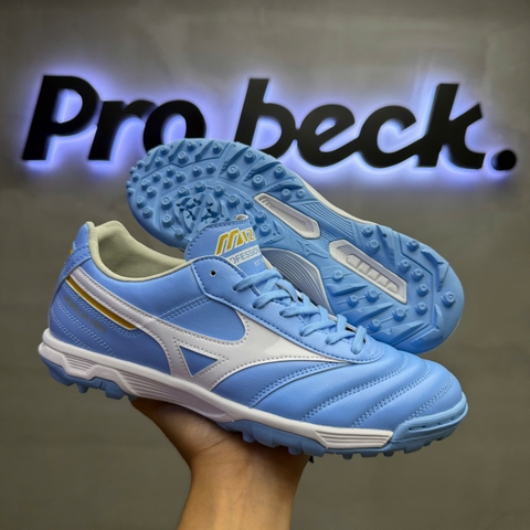 GIÀY BÓNG ĐÁ MIZUNO MORELIA II PRO AS TF - P1GD260625 - XANH/TRẮNG