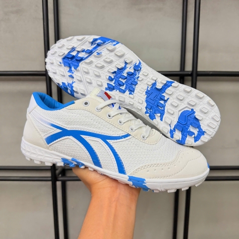 Giày Bóng Đá Bata THE Ráp Đế TF - Xanh