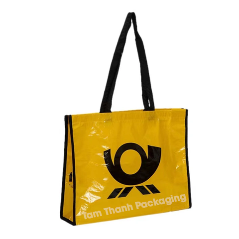 Recycled Laminated Non Woven Tote Bag for Shopping PP Woven