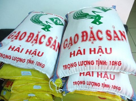 PP woven bags for rice