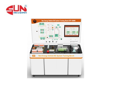 Mô hình đào tạo hệ thống EIC và phần mềm đào tạo về pin xe ô tô điện ATP-55006