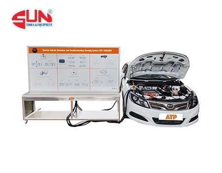Mô hình tổng thành giảng dạy hệ thống IOT trên xe ô tô điện ATP-25002BD