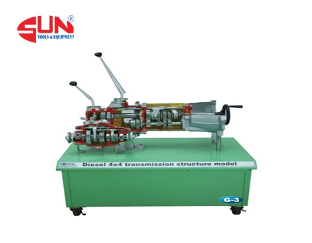 Mô hình cắt bổ hộp số cơ khí hai cầu 4WD G-211301