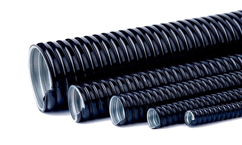 Ống ruột gà lõi thép bọc nhựa PVC