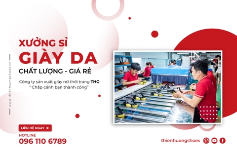 Tìm xưởng sỉ giày da Chất Lượng - Giá Rẻ tại HCM