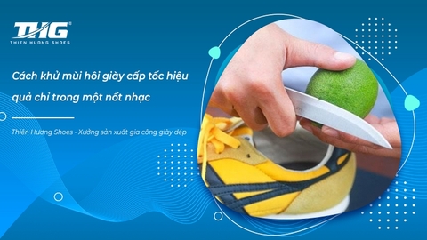 Cách khử mùi hôi giày cấp tốc hiệu quả chỉ trong một nốt nhạc