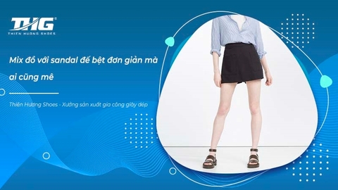 8 mix đồ với sandal đế bệt đơn giản mà ai cũng mê