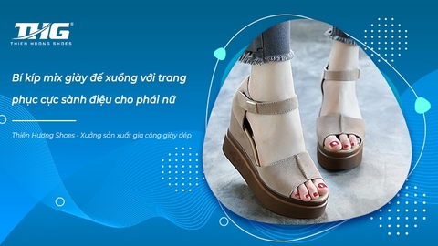 Bí kíp mix giày đế xuồng với trang phục cực sành điệu cho phái nữ