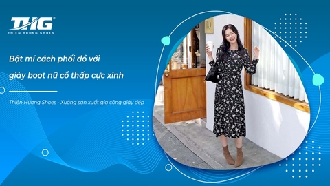 Bật mí 7 cách phối đồ với giày boot nữ cổ thấp cực xinh