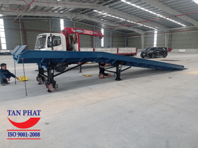 Cầu lên công 8 tấn lắp đặt hoàn thiện tại KCN Yên Bình, Thái Nguyên