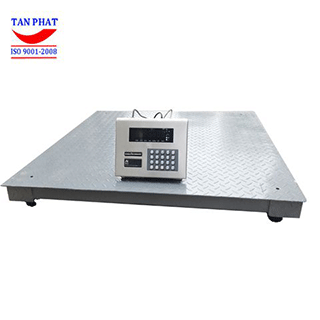 Cân sàn điện tử 500kg sử dụng đầu cân XK3118K8A